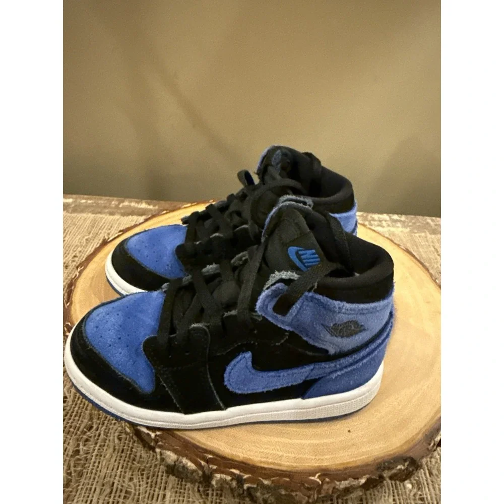 Nike Air Jordan 1 Retro High OG TD Royal Reimagined Blue TODDLER Sz-9C